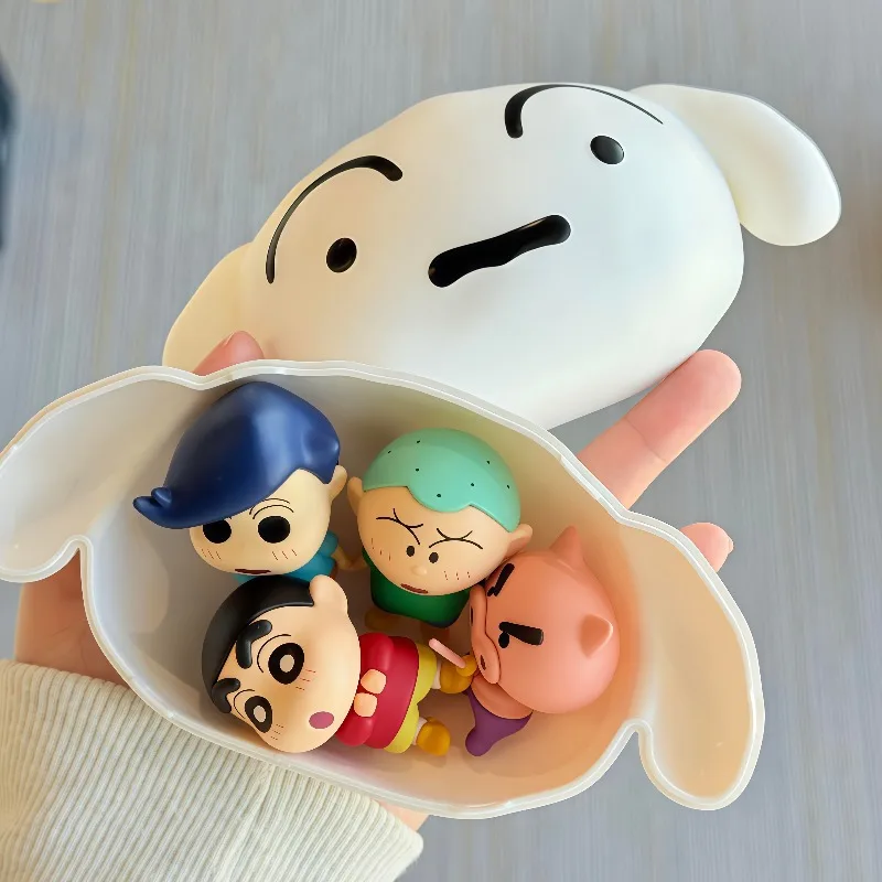 FUNISM Anime Figure Crayon Shinchan Blind Box Toys Shiro Puppy Head Time Collection Ornaments Girls Boys Gifts
FUNISM Anime Figure Crayon Shinchan Blind Box Toys Shiro Puppy Head Time Collection Ornaments Girls Boys Gifts