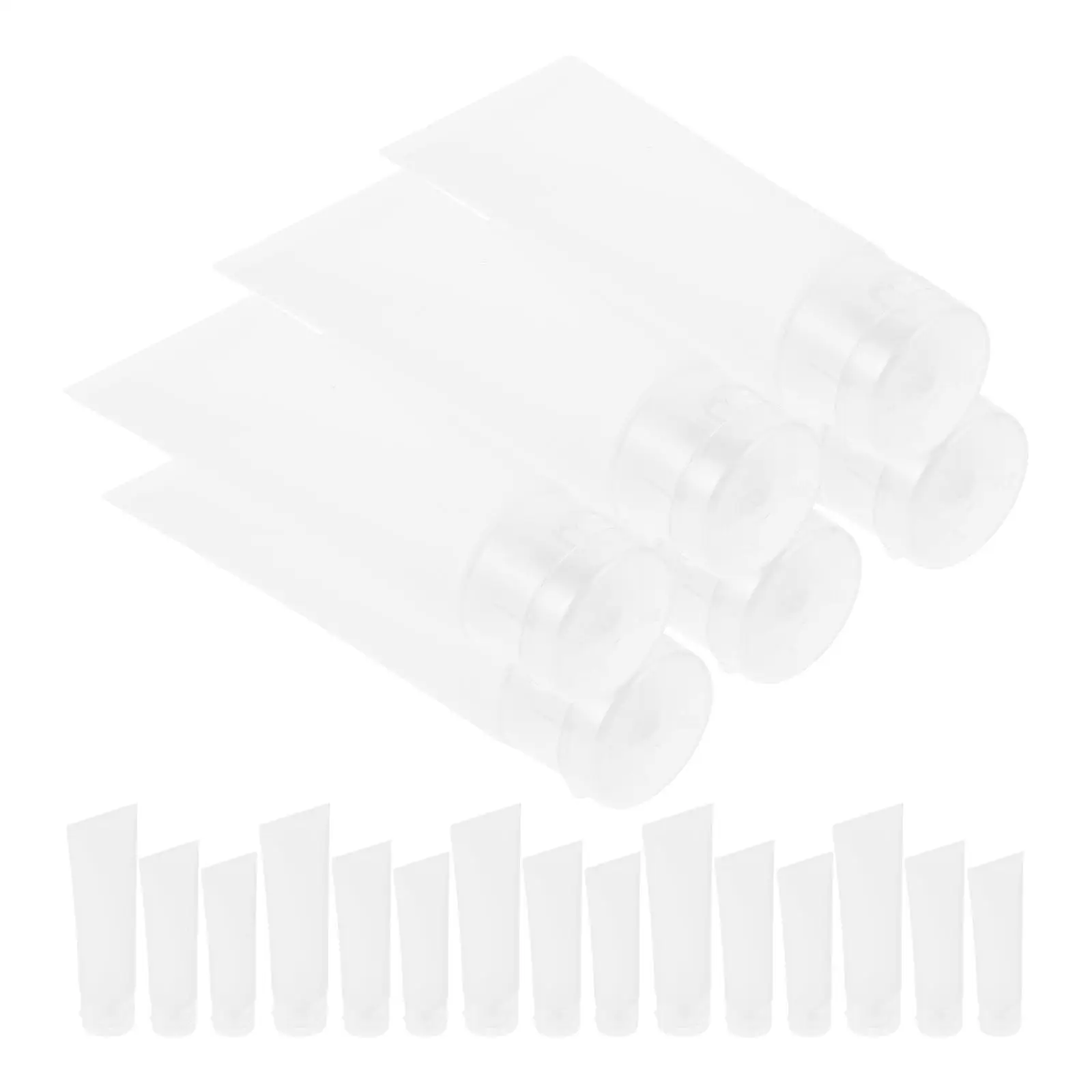 30pcs Travel Dispensing Tubes 20ml 30ml 50ml Flip Cap PE H Cream Toothpaste Clear Frosted Portable Squeeze Containers
30pcs Travel Dispensing Tubes 20ml 30ml 50ml Flip Cap PE H Cream Toothpaste Clear Frosted Portable Squeeze Containers