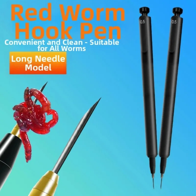 2Pcs Hook Presser Maggot Inserter For Angling Fishing Trips Needle Safety Press Hand-protecting Design For Freshwater Fishing
2Pcs Hook Presser Maggot Inserter For Angling Fishing Trips Needle Safety Press Hand-protecting Design For Freshwater Fishing