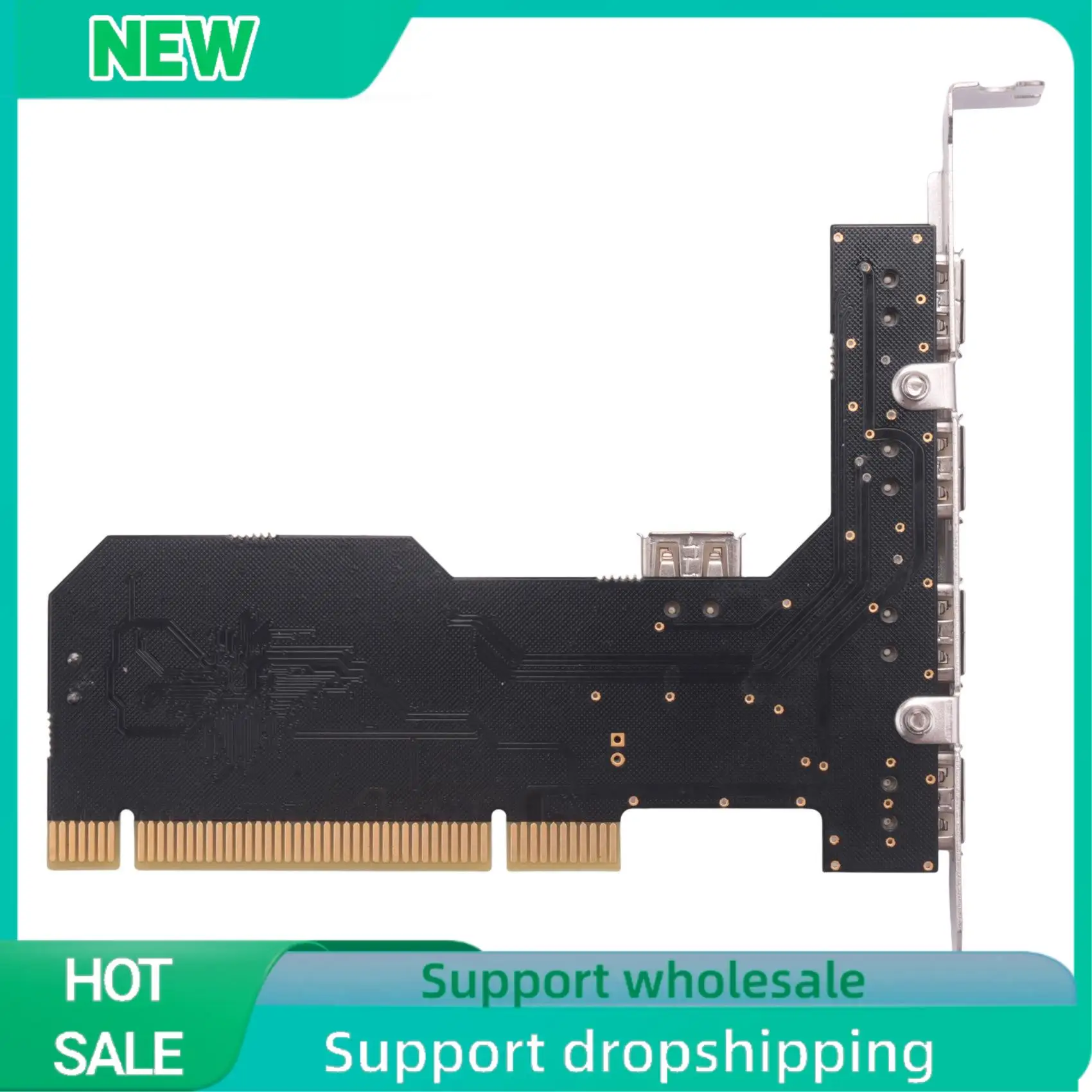 Твердая карта расширения PCI к USB2.0, настольный PCI к 5 USB2.0, 480 Мбит/с, концентратор NEC, карта расширения чипа
Твердая карта расширения PCI к USB2.0, настольный PCI к 5 USB2.0, 480 Мбит/с, концентратор NEC, карта расширения чипа
