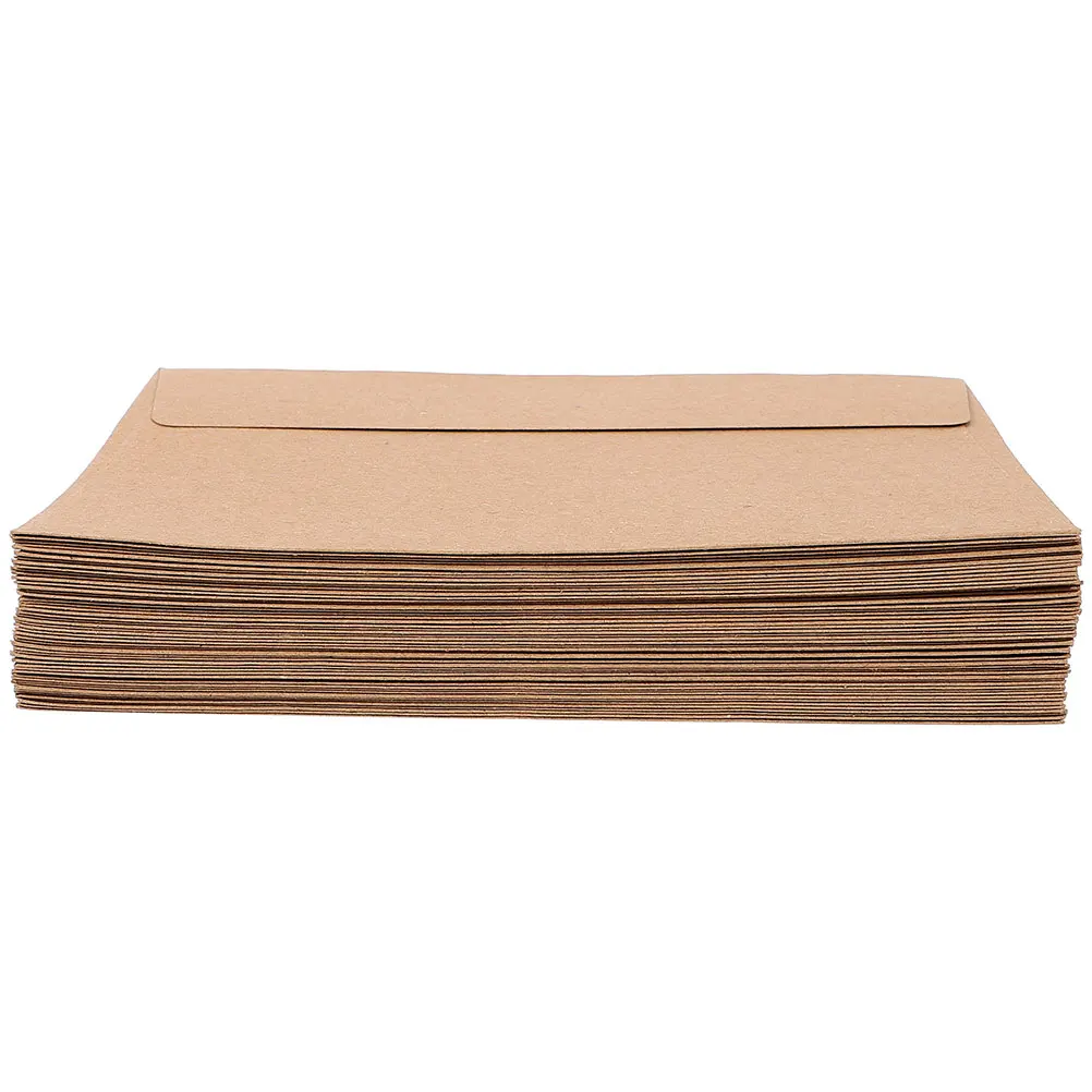 100Pcs Invitation Envelopes Self Adhesive Lightweight Wear-Resistant for Wedding Cards Gift Multi-Function Wraps
100Pcs Invitation Envelopes Self Adhesive Lightweight Wear-Resistant for Wedding Cards Gift Multi-Function Wraps