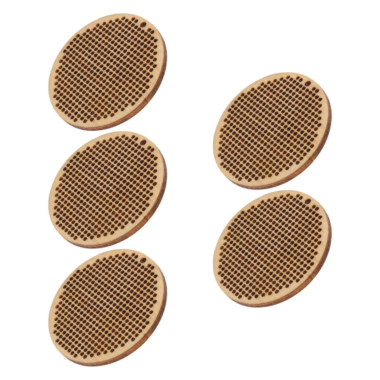 5Pcs DIY Cross-Stitch Wood Chips Mini Wooden Board Handmade Decorative Hollow -to-Paint Craft Supply for Creative
5Pcs DIY Cross-Stitch Wood Chips Mini Wooden Board Handmade Decorative Hollow -to-Paint Craft Supply for Creative
