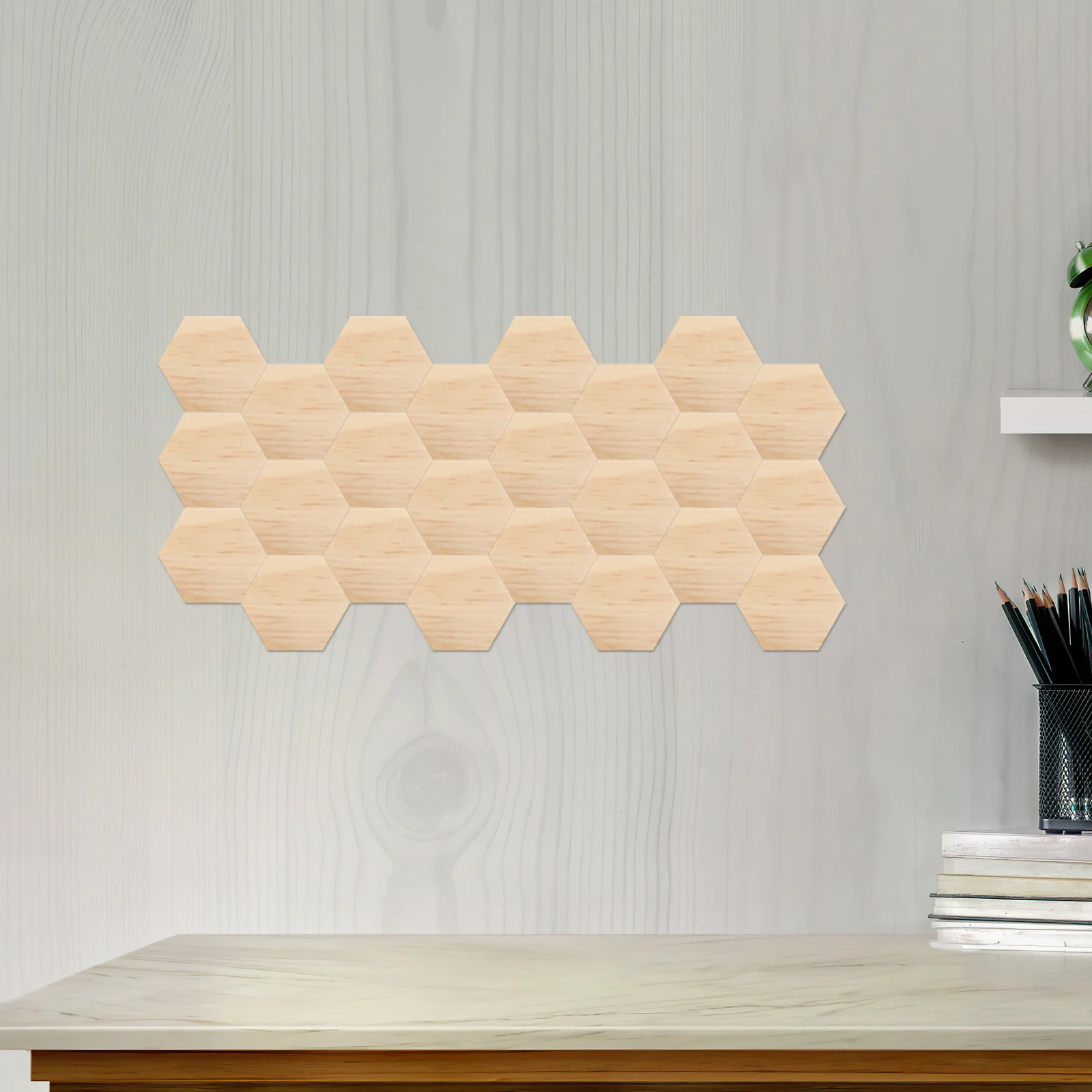 25Pcs Unfinished Wood Hexagon Slices Blank DIY Craft Supplies for Engraving Wood Burning Projects Decorative Tiles 50Mm
25Pcs Unfinished Wood Hexagon Slices Blank DIY Craft Supplies for Engraving Wood Burning Projects Decorative Tiles 50Mm