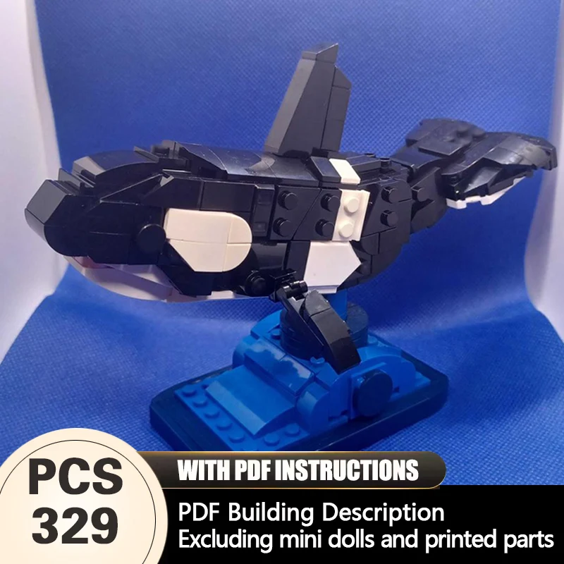 Creators Animal Series Model MOC Building Bricks Killer Whale Modular Technology Gifts Holiday Assemble Children Toys Suit
Creators Animal Series Model MOC Building Bricks Killer Whale Modular Technology Gifts Holiday Assemble Children Toys Suit