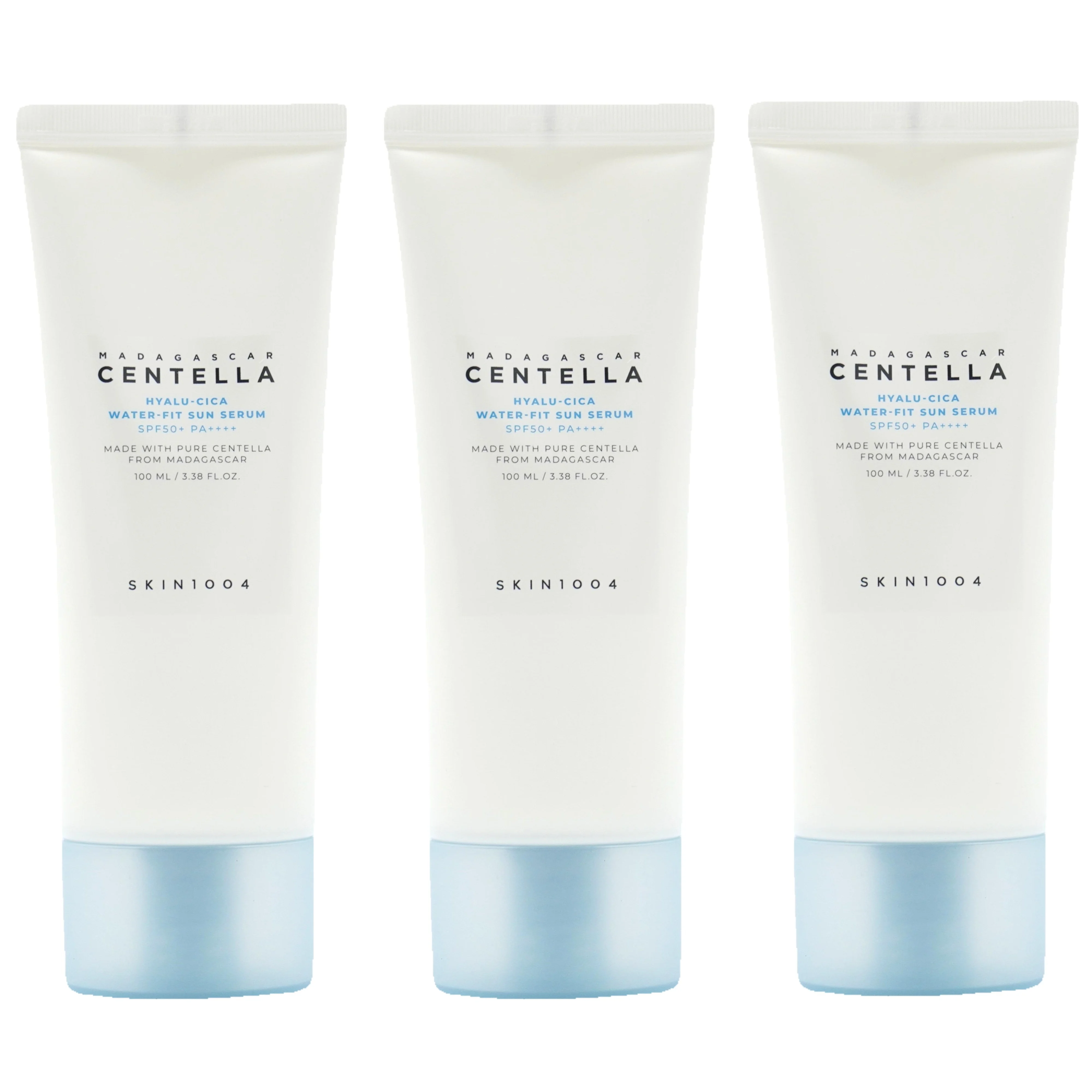 SKIN1004 - Madagascar Centella Hyalu-Cica Waterproof Sunscreen Serum SPF 50+ (50ml)
SKIN1004 - Madagascar Centella Hyalu-Cica Waterproof Sunscreen Serum SPF 50+ (50ml)