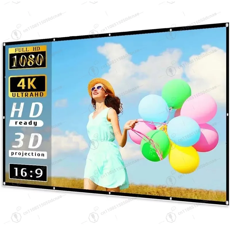 Outdoor support double-sided projection polyester movie projector screen manufacturer 120 inches
Outdoor support double-sided projection polyester movie projector screen manufacturer 120 inches