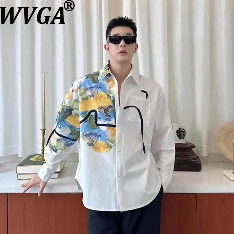WVGA Spring Autumn New Man's Tide Korean Style Oil Painting Trendy Long Sleeve Shirts Niche Chic Casual High-end Tops Ins W20181
WVGA Spring Autumn New Man's Tide Korean Style Oil Painting Trendy Long Sleeve Shirts Niche Chic Casual High-end Tops Ins W20181