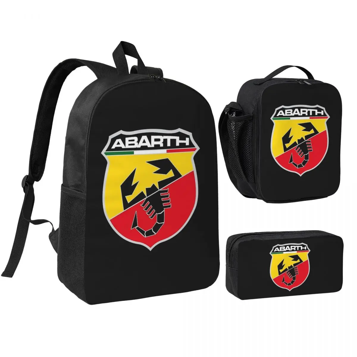 Adesivo Scorpione Abarth Print Backpack Boys Girls BookBag School Bag Computer Shoulder Bags 3ps Insulated Lunch Bag Pencil Case
Adesivo Scorpione Abarth Print Backpack Boys Girls BookBag School Bag Computer Shoulder Bags 3ps Insulated Lunch Bag Pencil Case