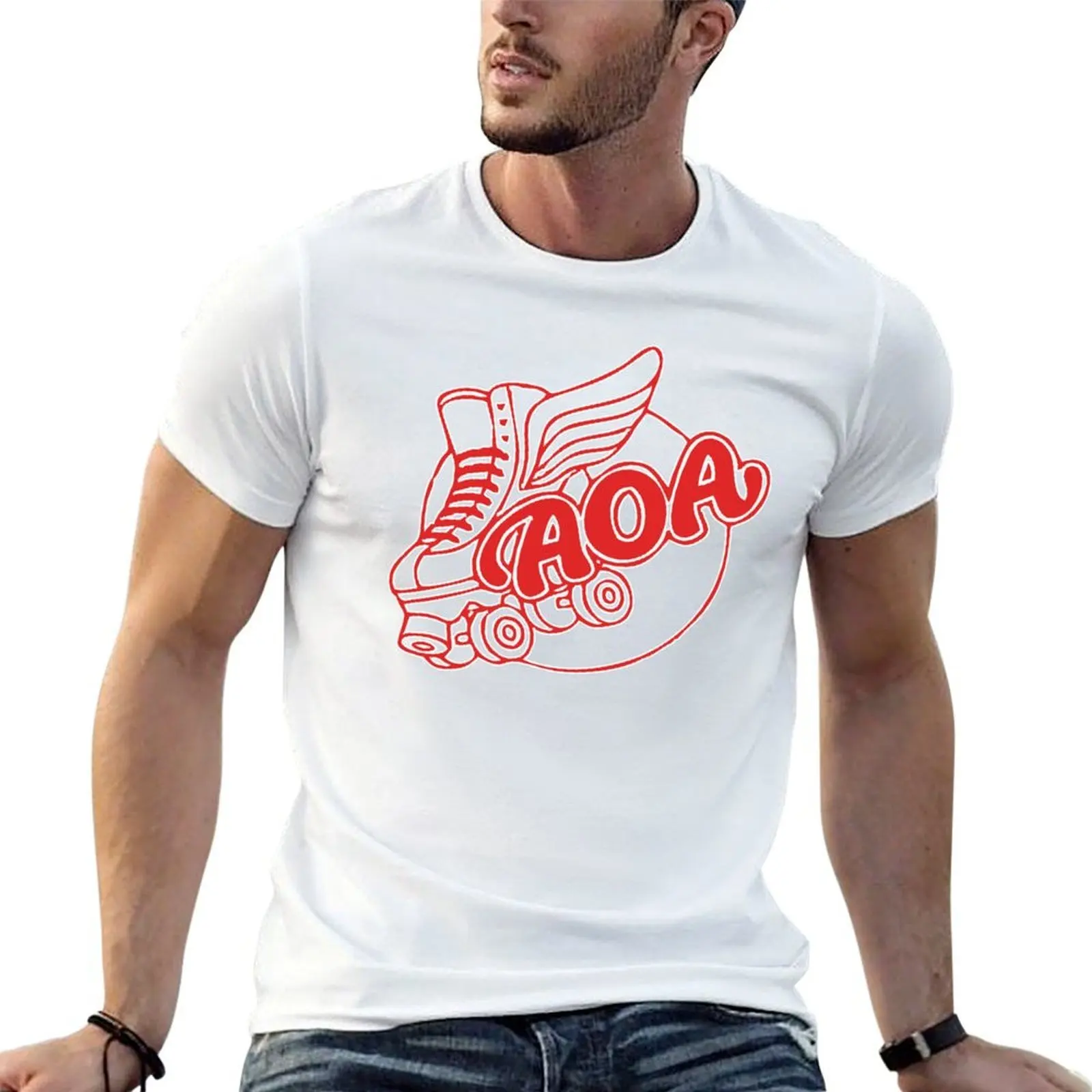 AOA Logo Bingle Bangle T-Shirt t shirt man cotton t shirt for man 100 percent cotton T-Shirt
AOA Logo Bingle Bangle T-Shirt t shirt man cotton t shirt for man 100 percent cotton T-Shirt