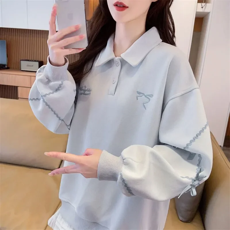Women's Sweatshirt Autumn New Loose Design Thin Versatile Chic Top Trend
Women's Sweatshirt Autumn New Loose Design Thin Versatile Chic Top Trend