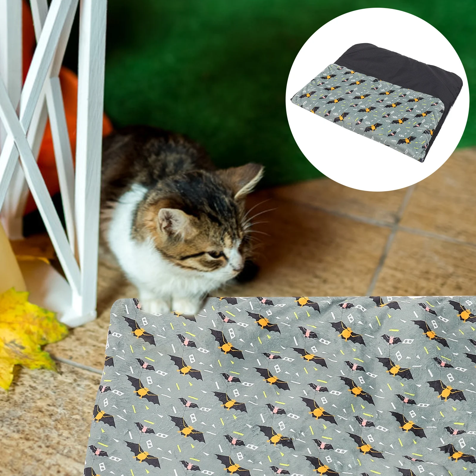 Pet Halloween Mat Dog Self Warming Cats Bed Anti-slip Cloth Cushion Heated Pad Floor The Puppy
Pet Halloween Mat Dog Self Warming Cats Bed Anti-slip Cloth Cushion Heated Pad Floor The Puppy