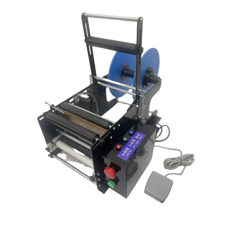 Small Desktop Semi - Automatic Round Bottle Sticker Labeling Machine For Spirits Wine Cans And Jars
Small Desktop Semi - Automatic Round Bottle Sticker Labeling Machine For Spirits Wine Cans And Jars