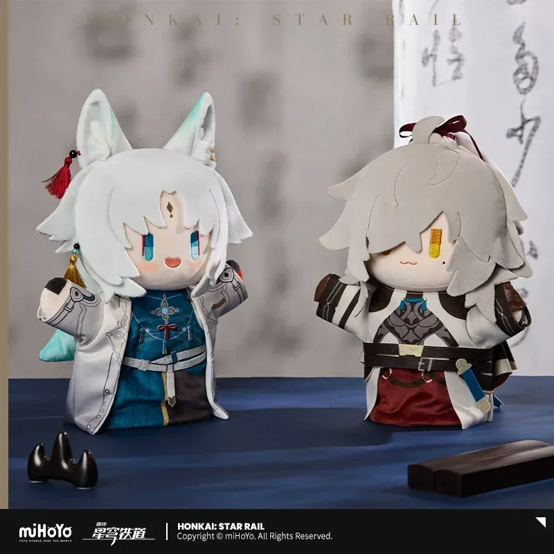 Предпродажа официальный товар miHoYo, оригинальная Honkai Star Rail Stelle Caelus Jing Yuan Feixiao, аутентичная плюшевая кукла, подарок для ручной куклы
Предпродажа официальный товар miHoYo, оригинальная Honkai Star Rail Stelle Caelus Jing Yuan Feixiao, аутентичная плюшевая кукла, подарок для ручной куклы