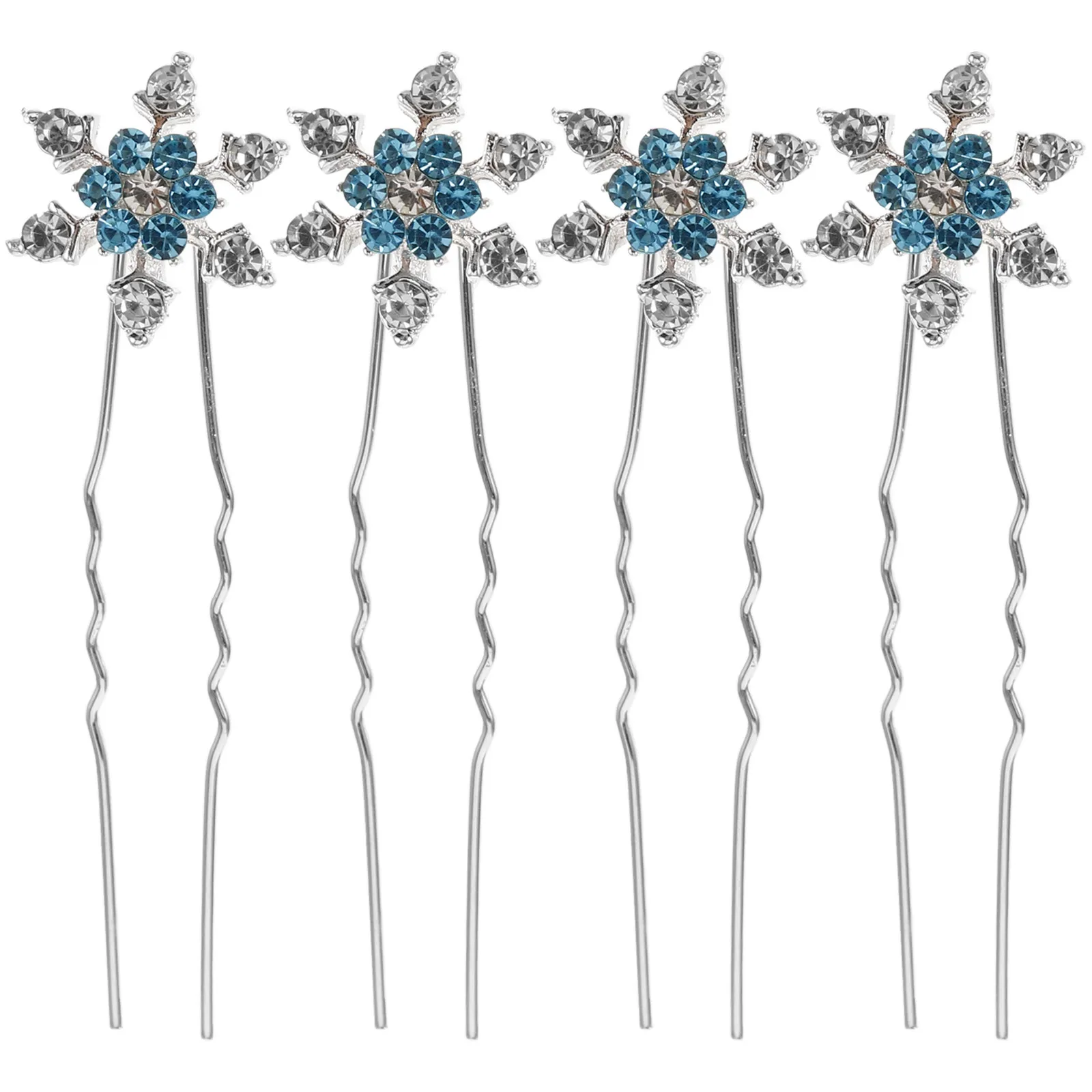 12Pcs Crystal Snowflake Hairpin Elegant Bridal Headdress Stylish Hair Accessories for Wedding Prom Party Women Girls
12Pcs Crystal Snowflake Hairpin Elegant Bridal Headdress Stylish Hair Accessories for Wedding Prom Party Women Girls