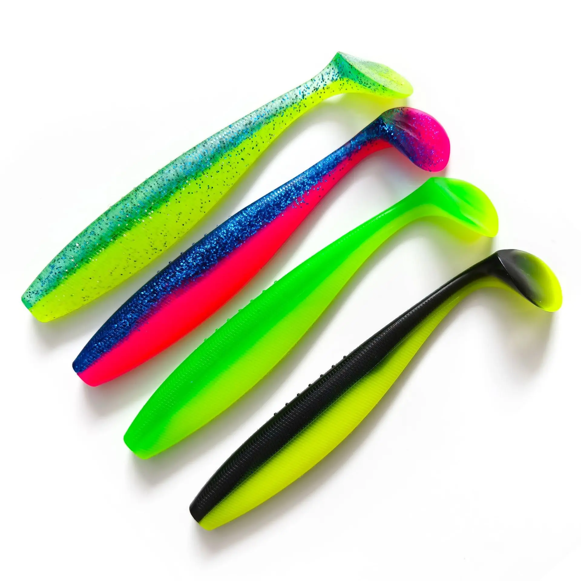 5PCS 14cm/18cm Dual-Color Paddle Tail Soft Bait Set – Realistic Imitation Fishing Lure, Multi-Size Soft Plastic Swimbait
5PCS 14cm/18cm Dual-Color Paddle Tail Soft Bait Set – Realistic Imitation Fishing Lure, Multi-Size Soft Plastic Swimbait