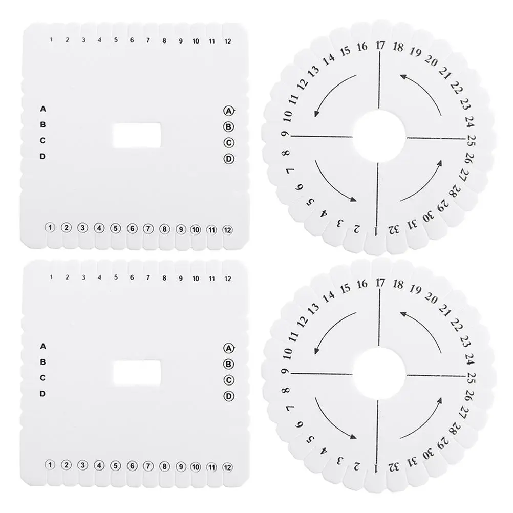 4 Pcs Kit Weaving Craft Tools Square Beading Cord Disc Round Loom Boards Beading Cord Disc Jewelry Making Supplies
4 Pcs Kit Weaving Craft Tools Square Beading Cord Disc Round Loom Boards Beading Cord Disc Jewelry Making Supplies
