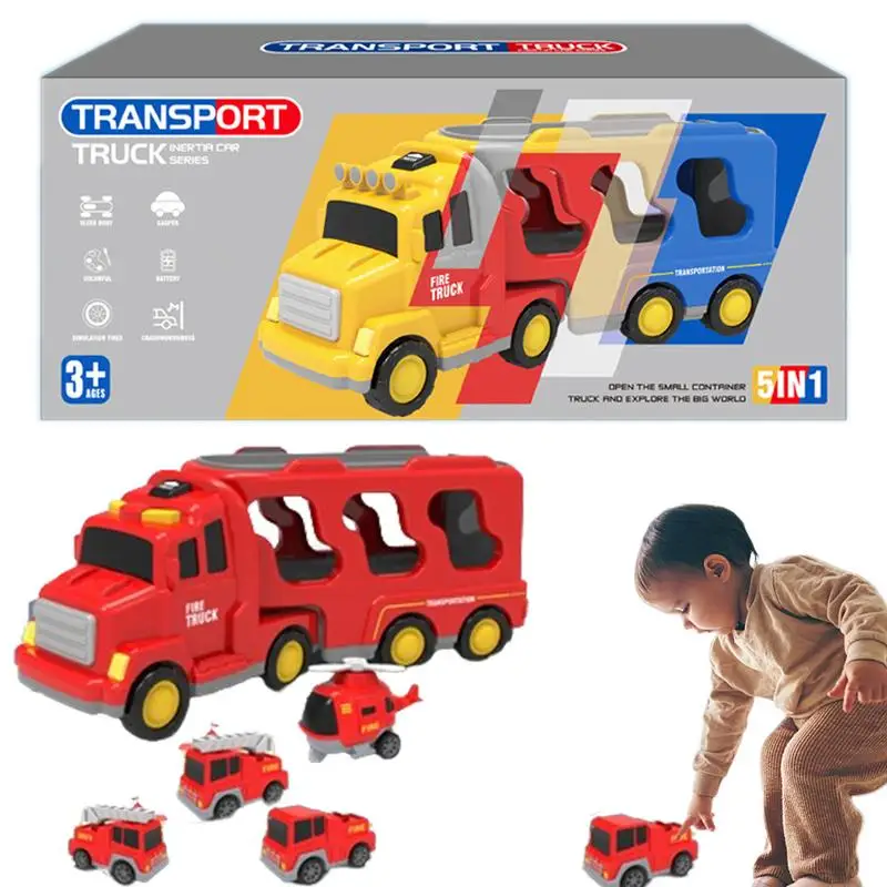 Toy Car With Music Light Up Music Vehicle Toy Drop-Resistant Children Toy Realistic Fire Truck For Hand-Eye Coordination
Toy Car With Music Light Up Music Vehicle Toy Drop-Resistant Children Toy Realistic Fire Truck For Hand-Eye Coordination