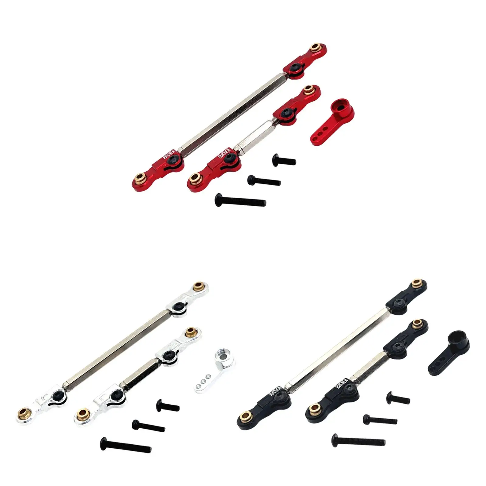 2x Steering Link Rod Upgrade Parts High Strength Replacing with Servo Arm Tie Rod for H12Y H12Y+ 1/12 Trucks Model DIY Modified
2x Steering Link Rod Upgrade Parts High Strength Replacing with Servo Arm Tie Rod for H12Y H12Y+ 1/12 Trucks Model DIY Modified