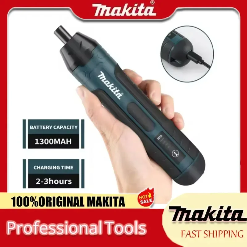 Makita Cordless Electric Screwdriver 2pcs/20pcs/105pcs | 3.6V 5N.m Torque | 1/4" Chuck | 1300mAh Li - ion Battery
Makita Cordless Electric Screwdriver 2pcs/20pcs/105pcs | 3.6V 5N.m Torque | 1/4" Chuck | 1300mAh Li - ion Battery