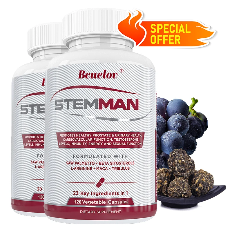 Men's Multivitamin - Prostate Support, Natural Stamina, Mood, Energy, Circulation Support
Men's Multivitamin - Prostate Support, Natural Stamina, Mood, Energy, Circulation Support