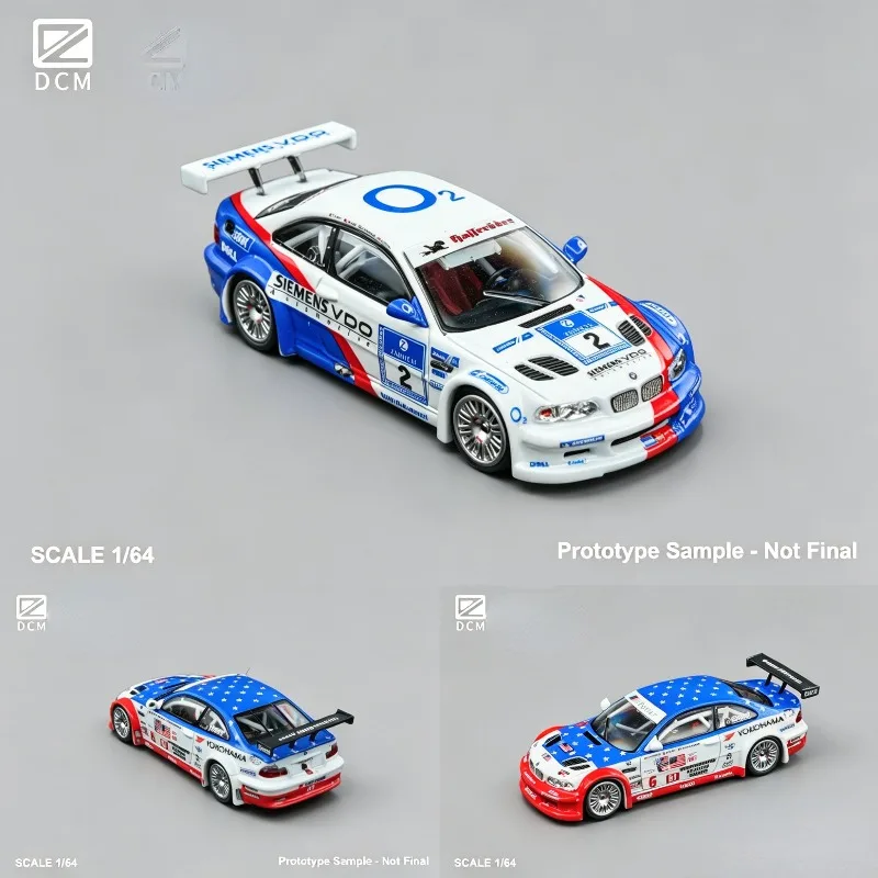 DCM 1:64 alloy BMW M3 GTR E46 replica car model toy display item collectible gift for boys
DCM 1:64 alloy BMW M3 GTR E46 replica car model toy display item collectible gift for boys