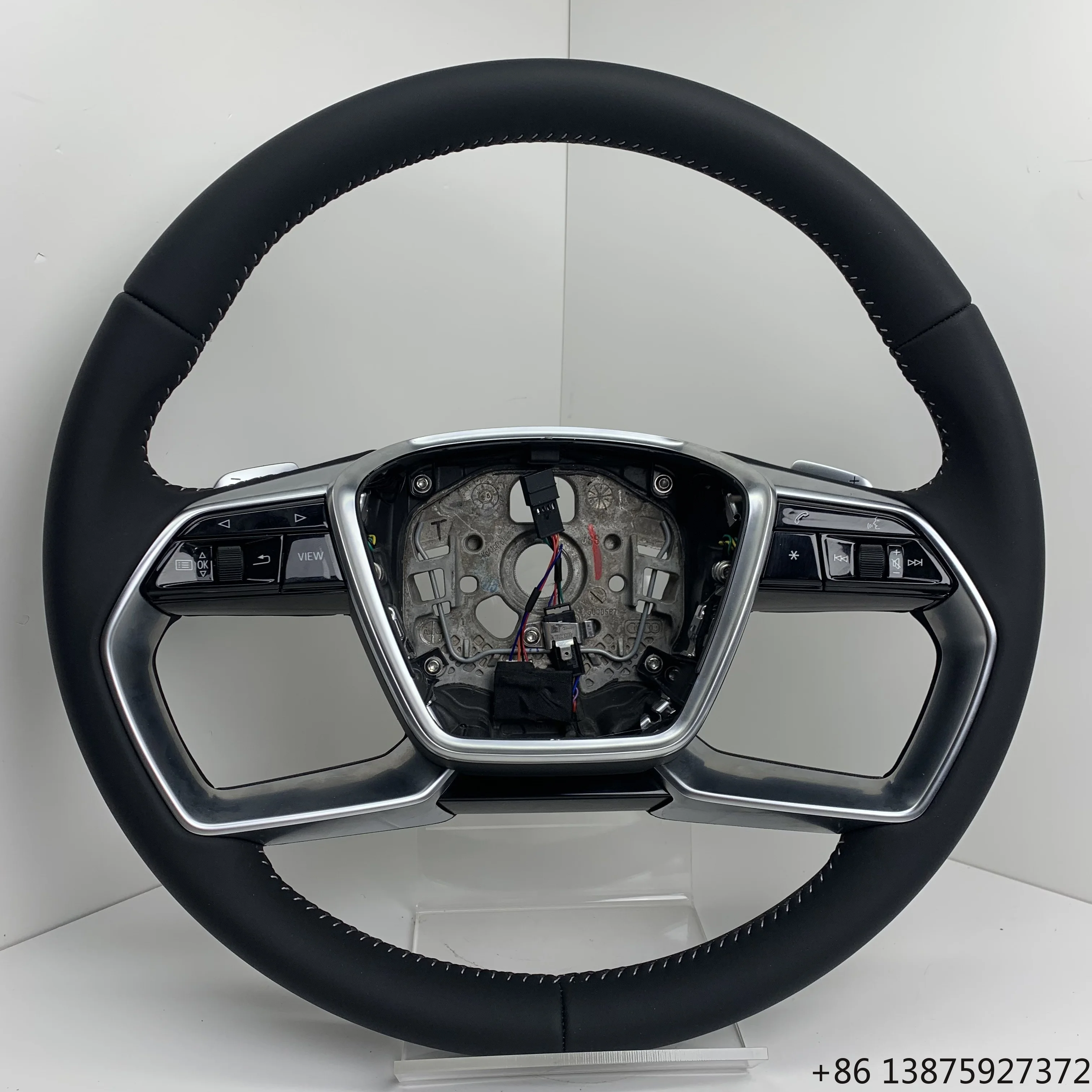 Custom New Style Full Leather Steering Wheel for A3 A4 A5 A8 A4 A5 A6 A7 B7 B8 B8.5 S3 S4 S5 B9 C7 RS5 Q5 Q7 TTRS
Custom New Style Full Leather Steering Wheel for A3 A4 A5 A8 A4 A5 A6 A7 B7 B8 B8.5 S3 S4 S5 B9 C7 RS5 Q5 Q7 TTRS