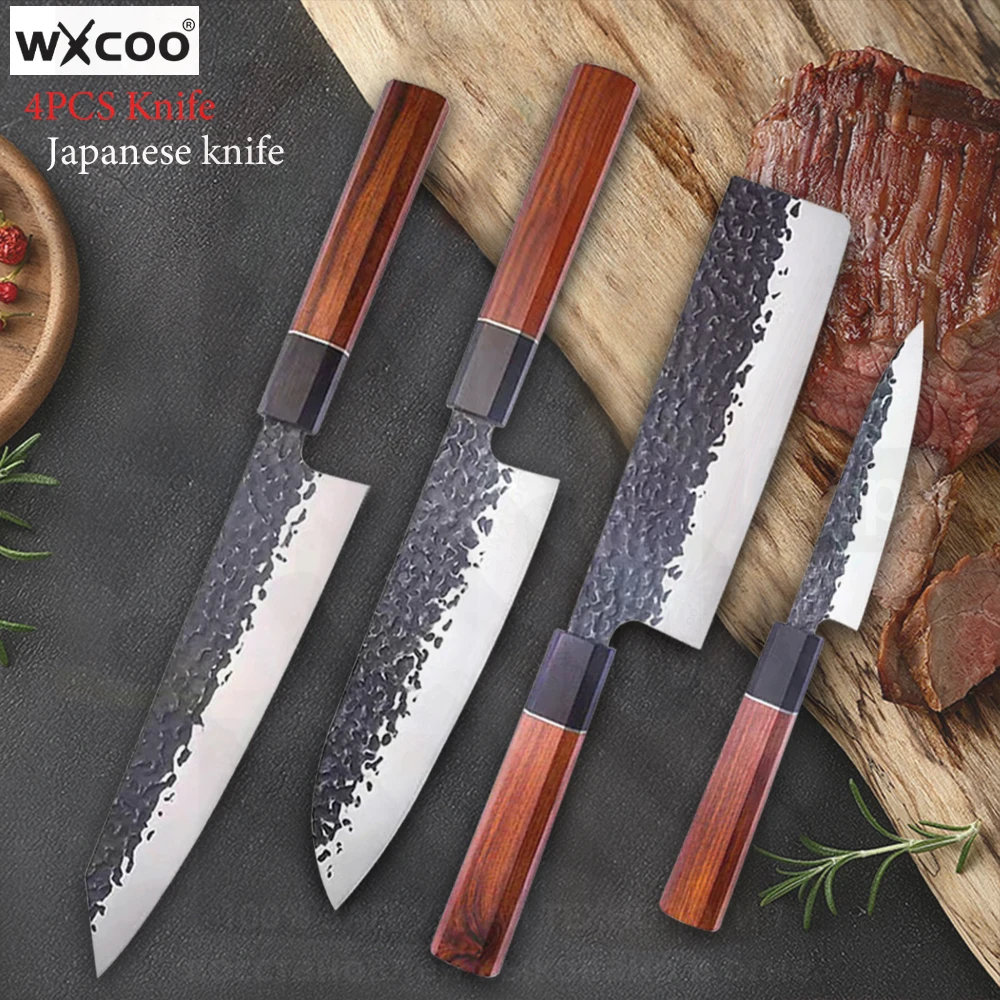 90Cr18MoV Stainless Steel Japanese Chef Knife Professional Hammer Santoku Salmon Knife Fish Filleting Raw Kiritsuke Knife
90Cr18MoV Stainless Steel Japanese Chef Knife Professional Hammer Santoku Salmon Knife Fish Filleting Raw Kiritsuke Knife