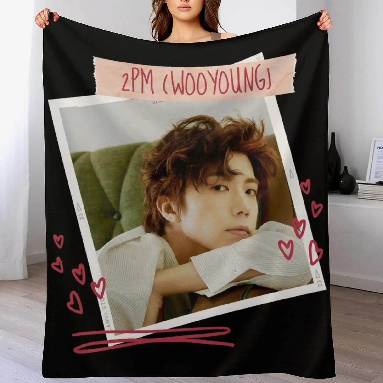 PM - 2PM Comeback wooyong Throw Blanket Decorative Beds warm winter Extra Large Throw Hairys Blankets
PM - 2PM Comeback wooyong Throw Blanket Decorative Beds warm winter Extra Large Throw Hairys Blankets