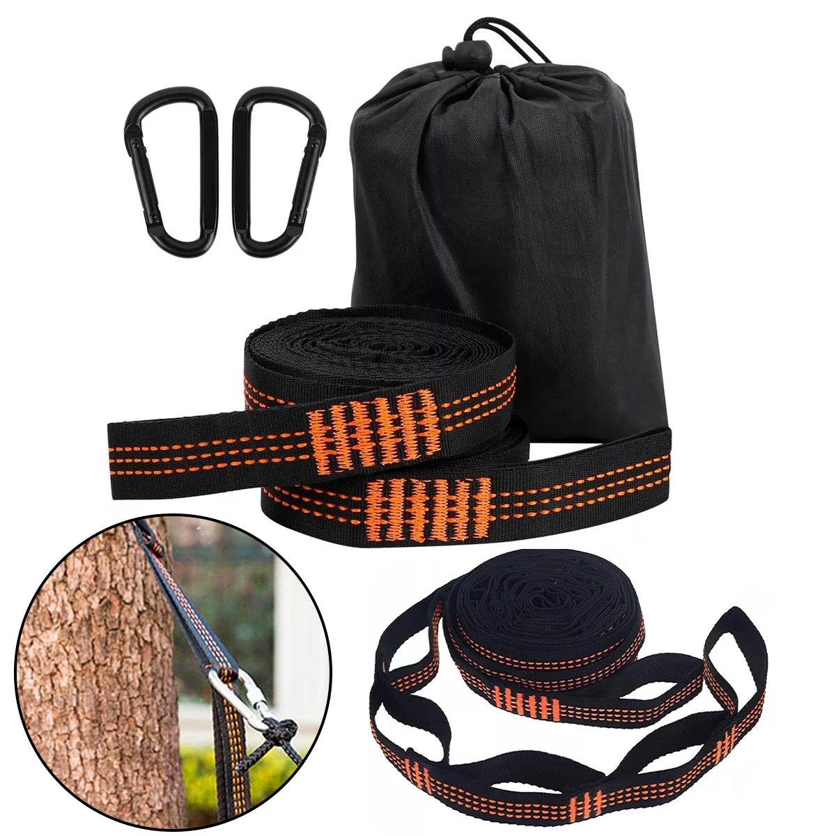 Special Reinforced Polyester Straps High Load-Bearing Barbed Outdoor Camping Hammock Straps
Special Reinforced Polyester Straps High Load-Bearing Barbed Outdoor Camping Hammock Straps
