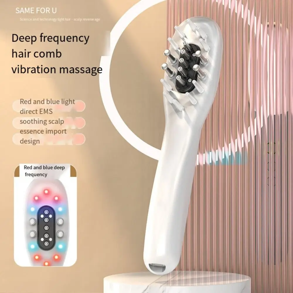 Relaxation Superlieur Laser Hair Growth Comb Thermotherapy Anti Hair Loss RF Laser Hair Comb Red Blue Photoelectric Laser
Relaxation Superlieur Laser Hair Growth Comb Thermotherapy Anti Hair Loss RF Laser Hair Comb Red Blue Photoelectric Laser