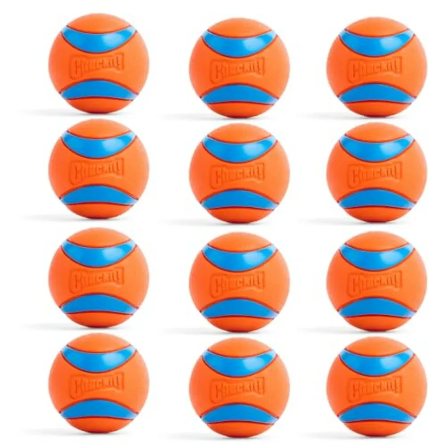 Ultra Ball Dog Toy - Medium Bouncy Fetch Balls for Dogs 20-60 lbs - Made from Durable Rubber - Floating Water Pet Toys - Size M
Ultra Ball Dog Toy - Medium Bouncy Fetch Balls for Dogs 20-60 lbs - Made from Durable Rubber - Floating Water Pet Toys - Size M