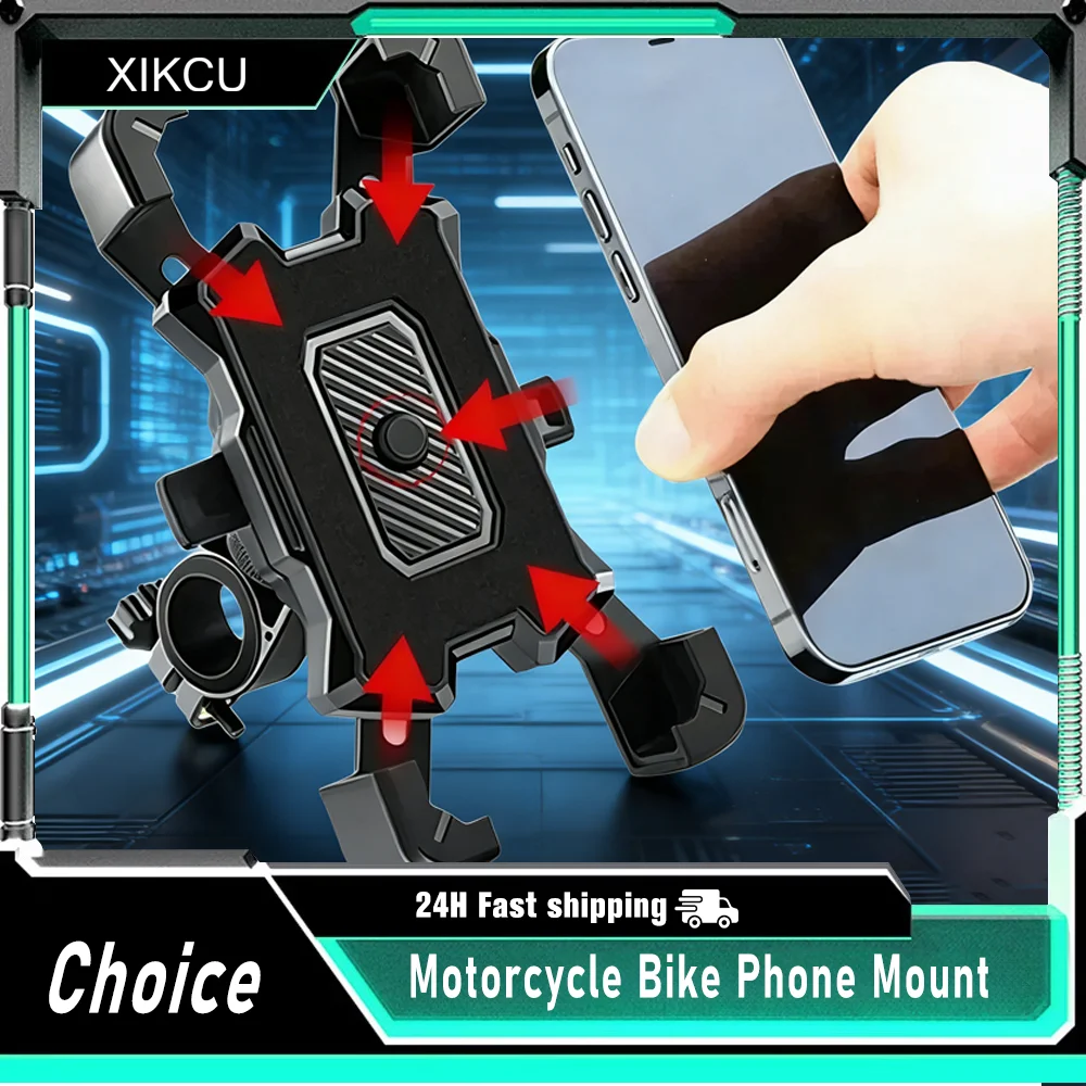 Bicycle Phone Holder 360° Rotatable Electric for iPhone Xiaomi Riding MTB Bike Moto Motorcycle Stand Bracket Non-slip Cycling
Bicycle Phone Holder 360° Rotatable Electric for iPhone Xiaomi Riding MTB Bike Moto Motorcycle Stand Bracket Non-slip Cycling