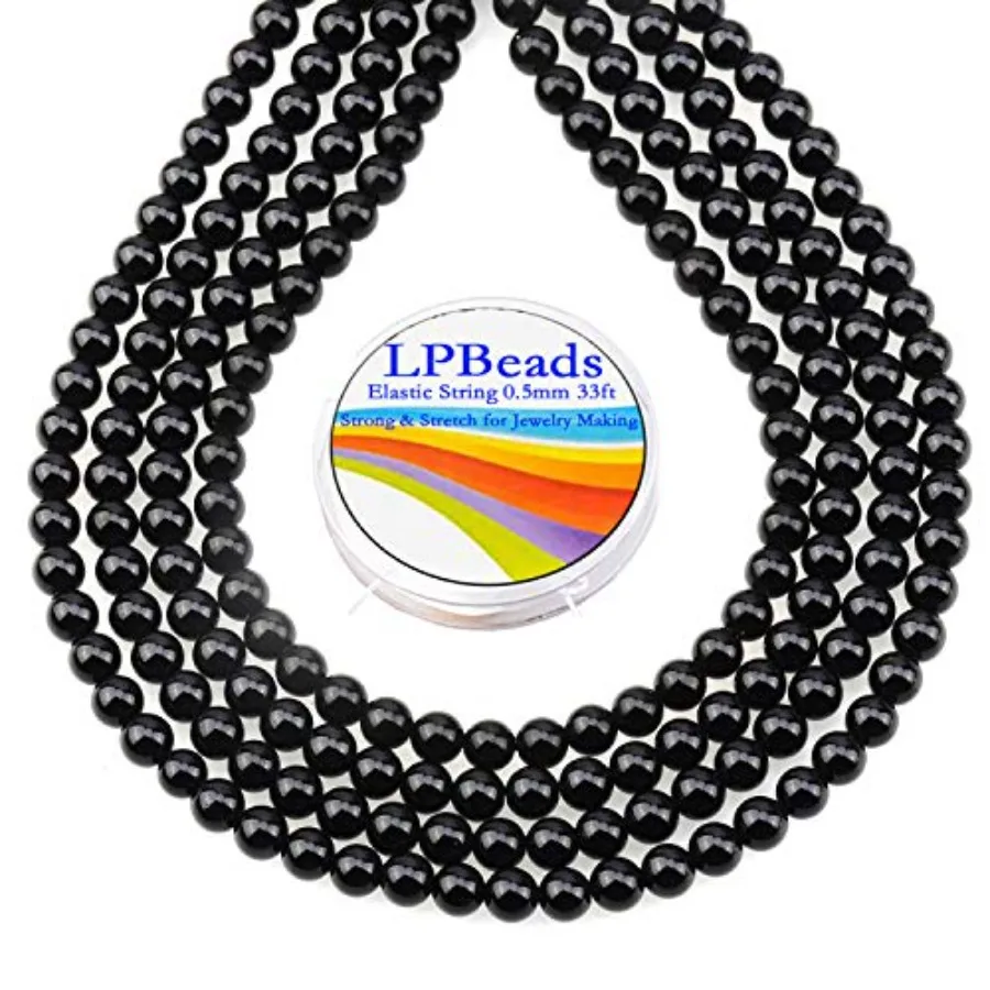 Quality Assurance 200Pcs Polished 6mm Round Natural Black Onxy Gemstone Loose Beads with Stretch Cord for Jewelry Making Bracel
Quality Assurance 200Pcs Polished 6mm Round Natural Black Onxy Gemstone Loose Beads with Stretch Cord for Jewelry Making Bracel