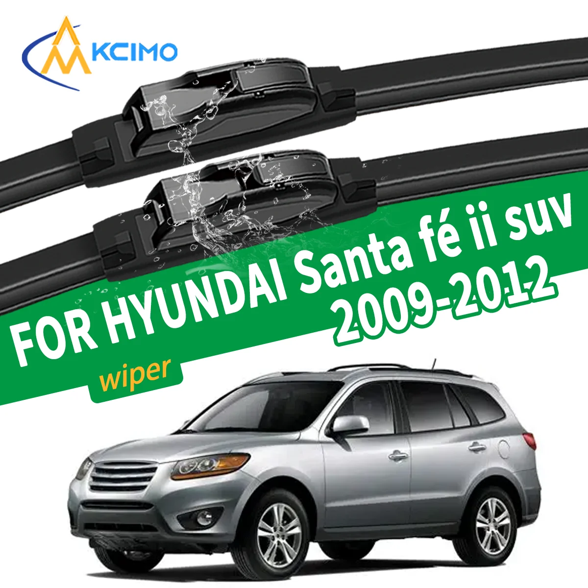 Premium Silent Wiper Blades For HYUNDAI Santa 09-12 Front Windshield Wiper Auto Replacement Parts High Quality Natural Rubber
Premium Silent Wiper Blades For HYUNDAI Santa 09-12 Front Windshield Wiper Auto Replacement Parts High Quality Natural Rubber