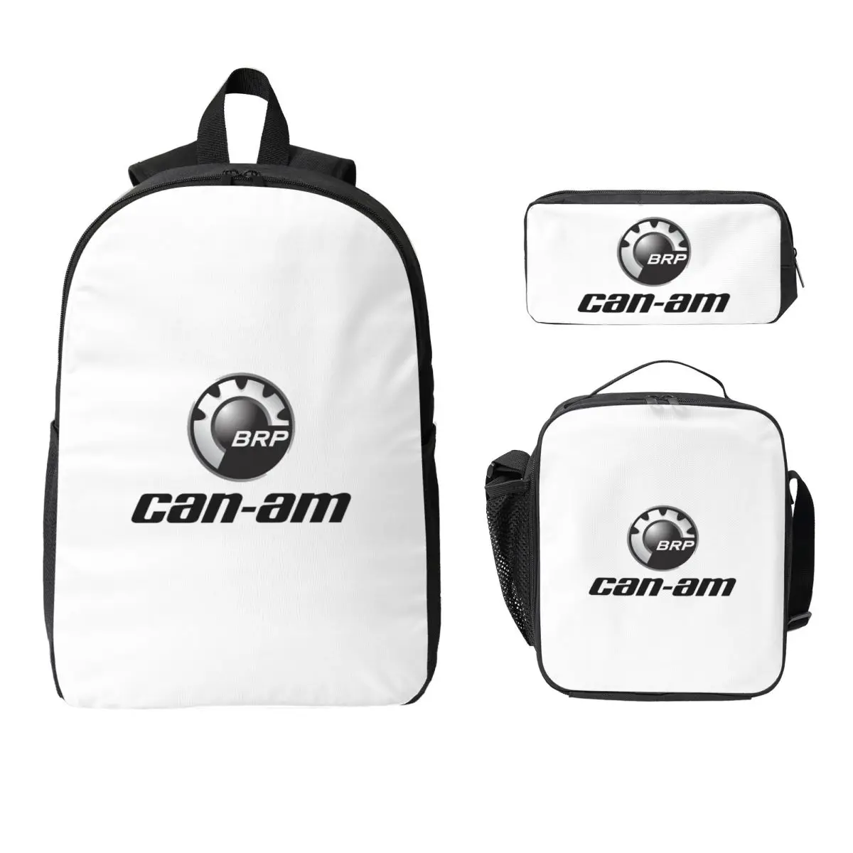 BRP Can Am LOGO Backpack Boys Girls BookBag School Bag Laptop Shoulder Bags 3ps Insulated Lunch Bag Pencil Case
BRP Can Am LOGO Backpack Boys Girls BookBag School Bag Laptop Shoulder Bags 3ps Insulated Lunch Bag Pencil Case