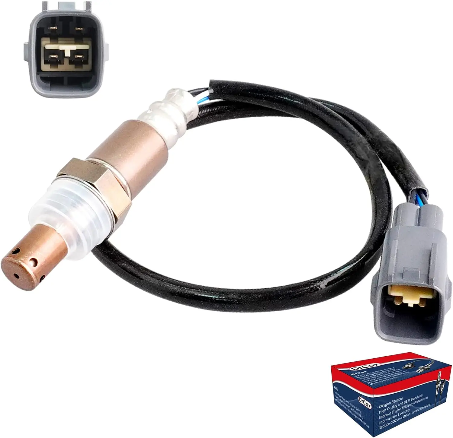 Oxygen O2 Sensor Heated Air Fuel Ratio Upstream 234-9052 15117Compatible with Lexus LS460 4.6L 07-09 Pontiac Vibe Toyota Corolla
Oxygen O2 Sensor Heated Air Fuel Ratio Upstream 234-9052 15117Compatible with Lexus LS460 4.6L 07-09 Pontiac Vibe Toyota Corolla