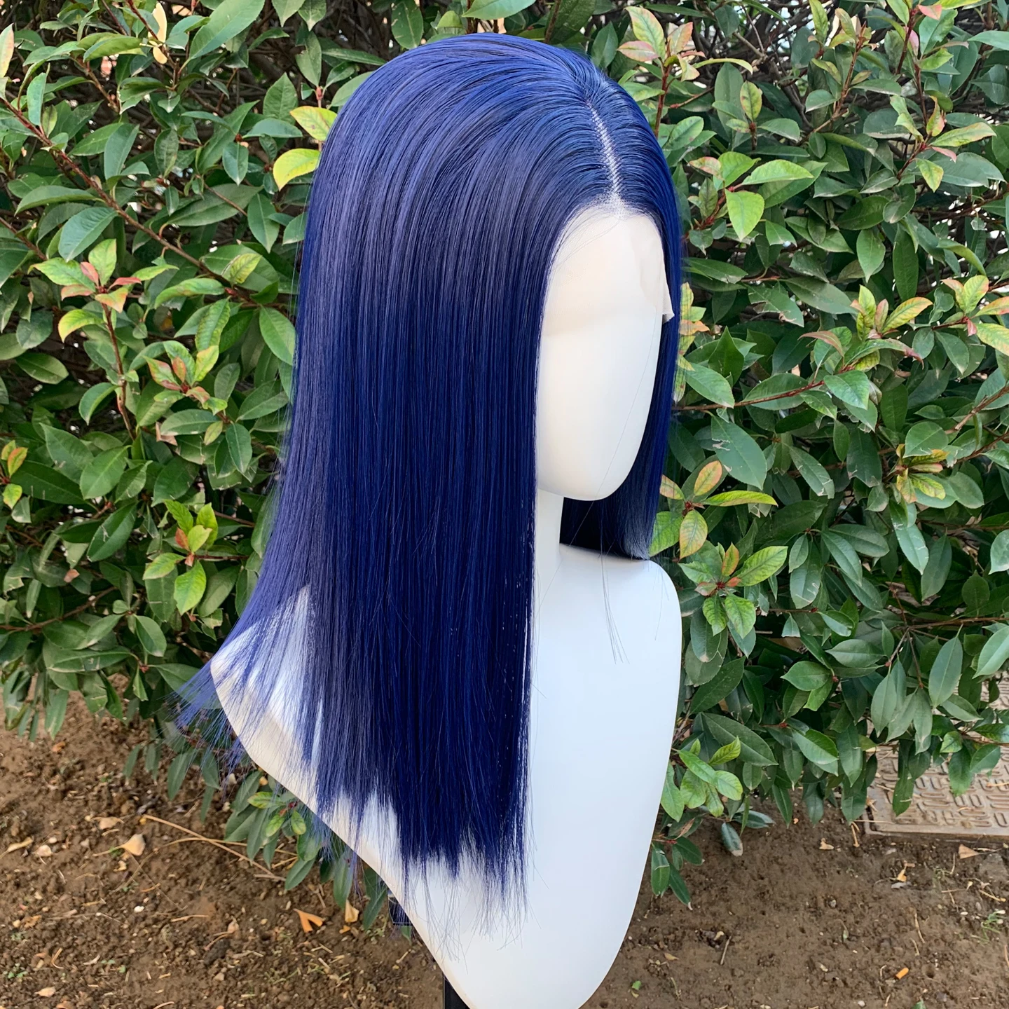 Widow's Peak 13X4 Synthetic Lace Front Wigs for Women Blue Glueless Lace Wig Straight Synthetic Hair Cosplay Wig Heat Resistant
Widow's Peak 13X4 Synthetic Lace Front Wigs for Women Blue Glueless Lace Wig Straight Synthetic Hair Cosplay Wig Heat Resistant