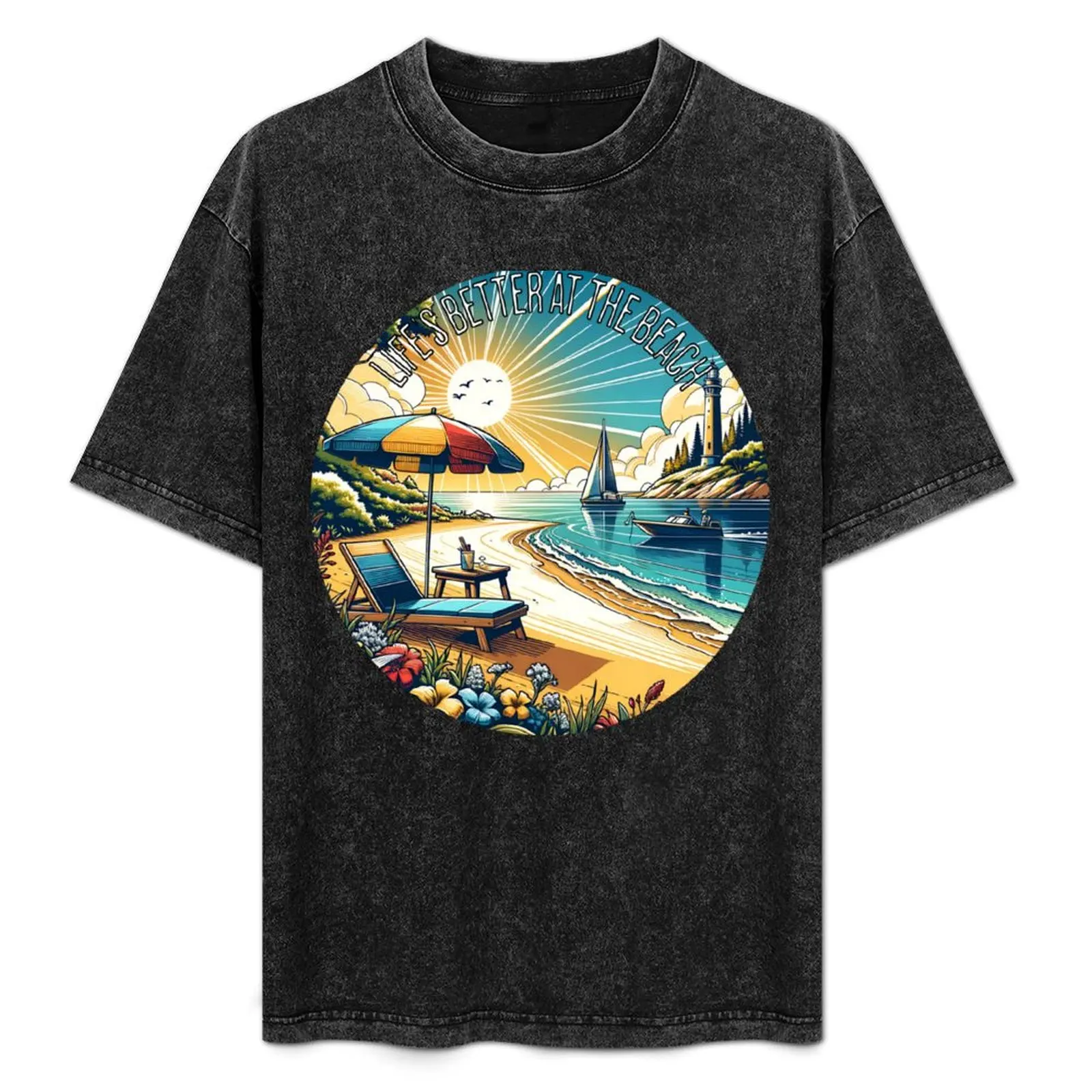 Life's Better at the Beach T-Shirt graphic tee shirt summer clothes tops mens t shirts casual stylish
Life's Better at the Beach T-Shirt graphic tee shirt summer clothes tops mens t shirts casual stylish