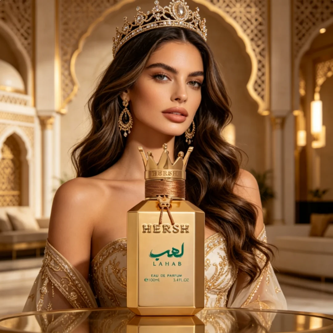 Luxury Gold Crown Perfume Hersh Lahab 100ml/3.4 oz EDP Spray, Arabia Long Lasting Cologne Persistence Pheromone perfect gift
Luxury Gold Crown Perfume Hersh Lahab 100ml/3.4 oz EDP Spray, Arabia Long Lasting Cologne Persistence Pheromone perfect gift
