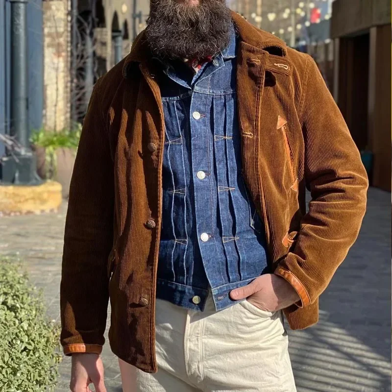 Men's Retro Jackets for Autumn and Winter, European and American Casual Long - Sleeved Corduroy Fashionable Jacket Coats. S-XXXL
Men's Retro Jackets for Autumn and Winter, European and American Casual Long - Sleeved Corduroy Fashionable Jacket Coats. S-XXXL