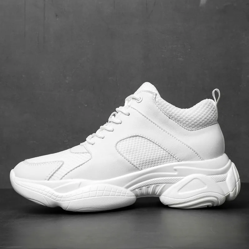 2026 New Fashion Sneakers Man Elevator Shoes Height Increase Insole White Black Taller Shoes Men Breathable Leisure Sports
2026 New Fashion Sneakers Man Elevator Shoes Height Increase Insole White Black Taller Shoes Men Breathable Leisure Sports