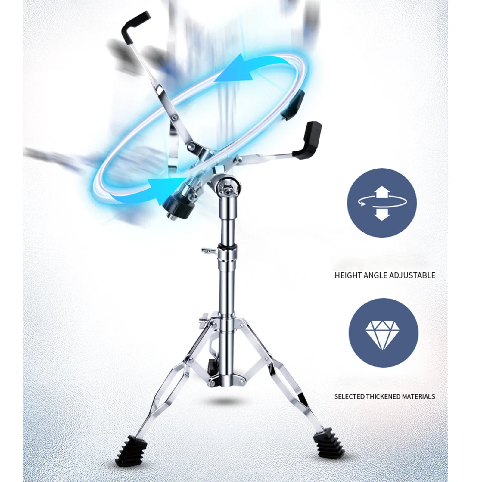 Drum Stand Adjustable Height Thickened Stable Drum Tripod for Ethereal Dumb Snare Drums Drum Stand Drum Tripod Stand
Drum Stand Adjustable Height Thickened Stable Drum Tripod for Ethereal Dumb Snare Drums Drum Stand Drum Tripod Stand