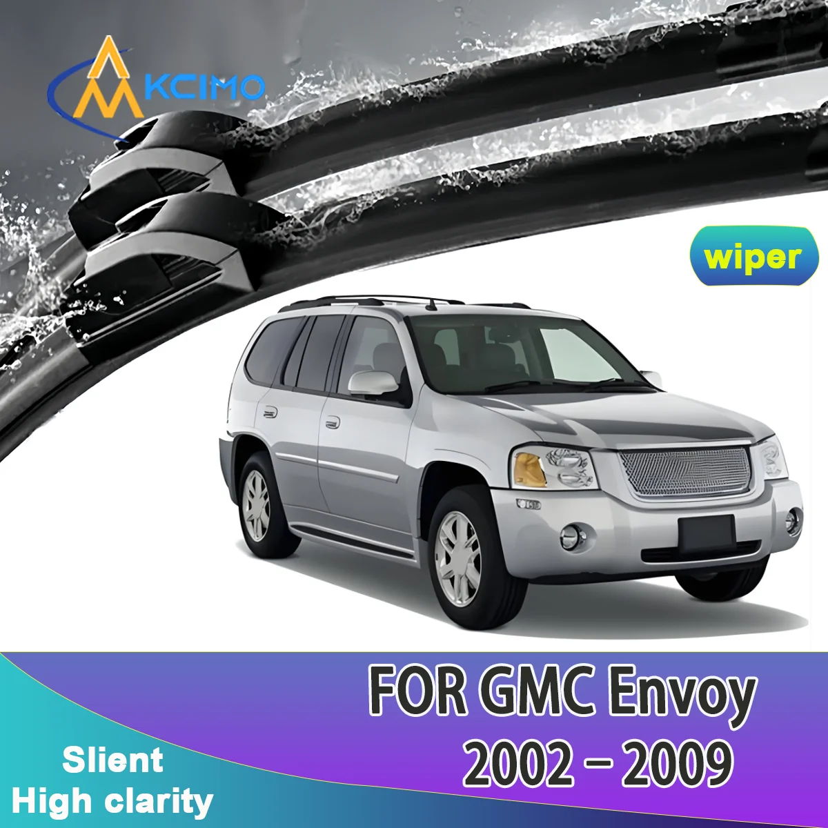 2pcs Quality Front Wipers Silent Black Car Rain Brush Suitable for GMC Envoy 2002-2009 Windshield Auto Wipers Windscreen Blade
2pcs Quality Front Wipers Silent Black Car Rain Brush Suitable for GMC Envoy 2002-2009 Windshield Auto Wipers Windscreen Blade