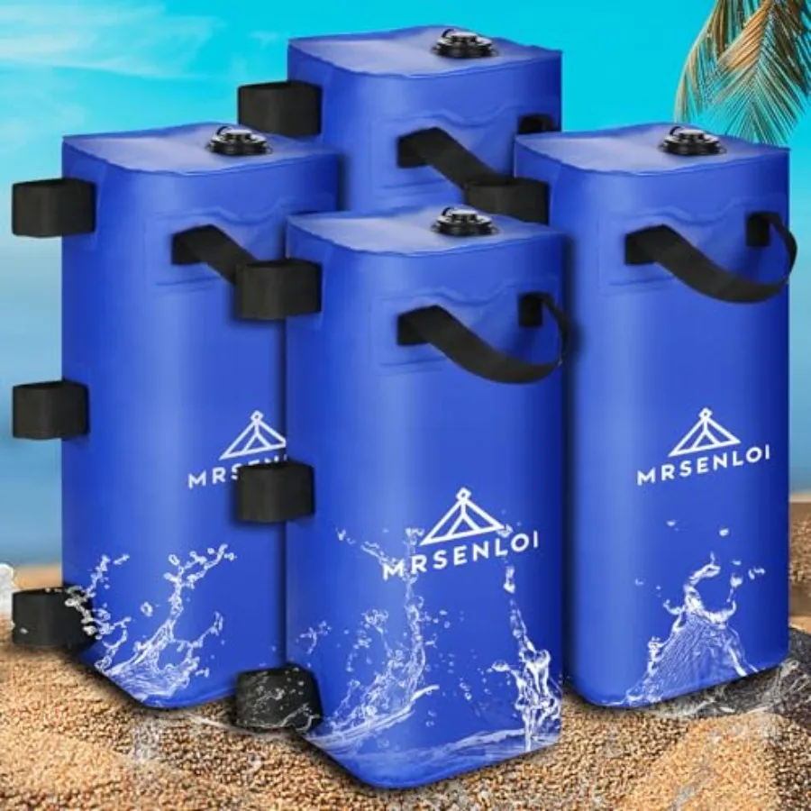 Canopy Water Weights Bag Set of 4 220 LBS Gazebos Tent Water Weights Set 4 Leg Weights for Gazebo Pop-Up Canopy Canopies Tent
Canopy Water Weights Bag Set of 4 220 LBS Gazebos Tent Water Weights Set 4 Leg Weights for Gazebo Pop-Up Canopy Canopies Tent