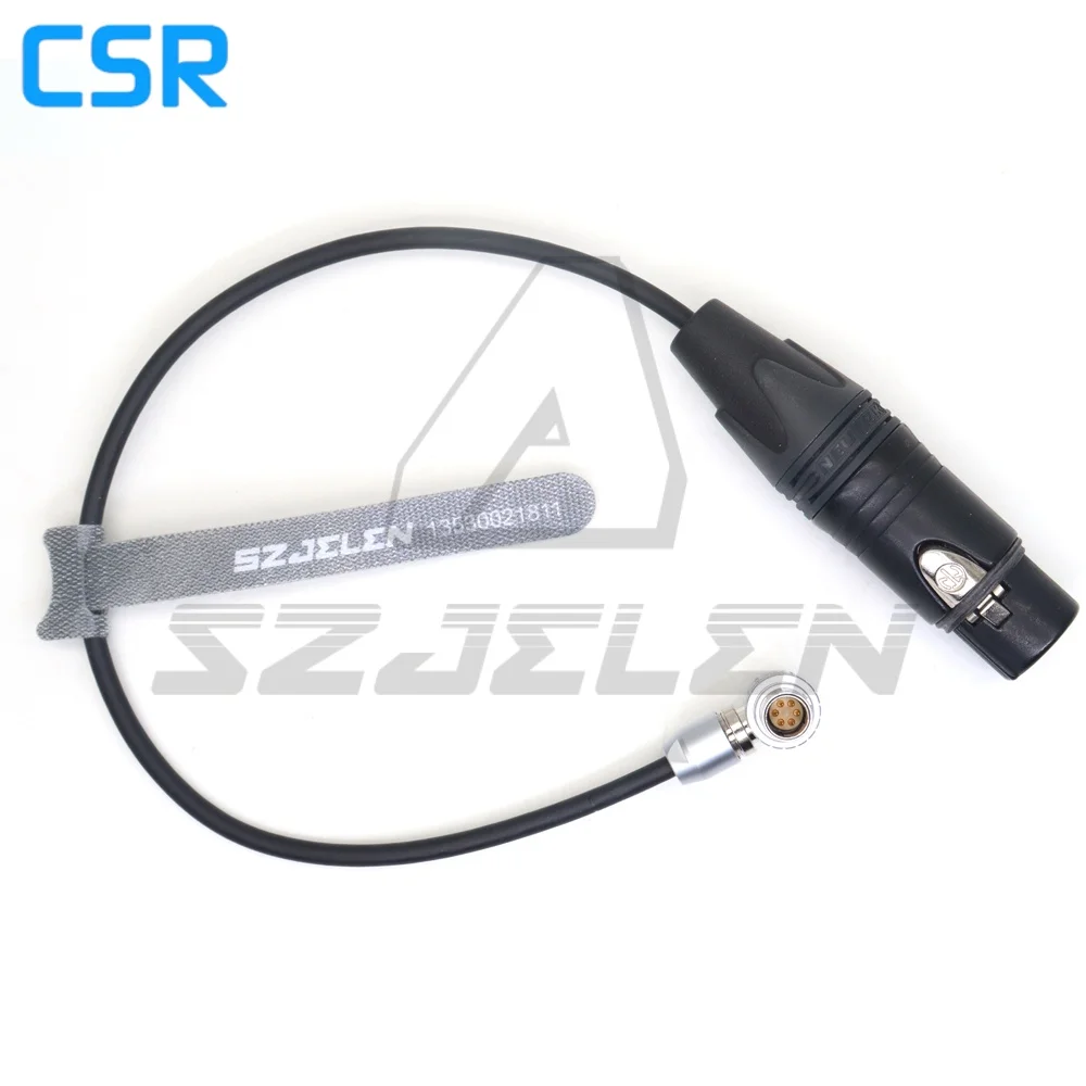 Alexa 35 camera audio cable 0B 6-pin to XLR 3-pin female plug, suitable for ARRl Alexa Mini LF/Alexa 35
Alexa 35 camera audio cable 0B 6-pin to XLR 3-pin female plug, suitable for ARRl Alexa Mini LF/Alexa 35