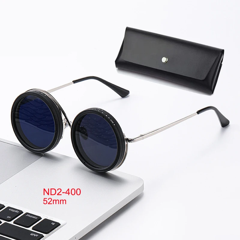 ND2-400 52mm Manual dimmable sunglasses new outdoor light reducing sunglasses summer travel sun glasses
ND2-400 52mm Manual dimmable sunglasses new outdoor light reducing sunglasses summer travel sun glasses