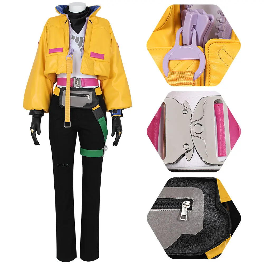 Killjoy Cosplay Costume Anime Valorant Role Play Uniform,Halloween Carnival Party Dressesing For Women
Killjoy Cosplay Costume Anime Valorant Role Play Uniform,Halloween Carnival Party Dressesing For Women