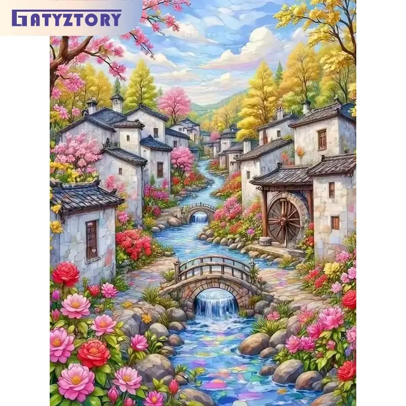 GATYZTORY Paint By Number Scenery DIY Pictures By Numbers Town Kits Drawing On Canvas Hand Painted Painting Art Gift Home Decor
GATYZTORY Paint By Number Scenery DIY Pictures By Numbers Town Kits Drawing On Canvas Hand Painted Painting Art Gift Home Decor