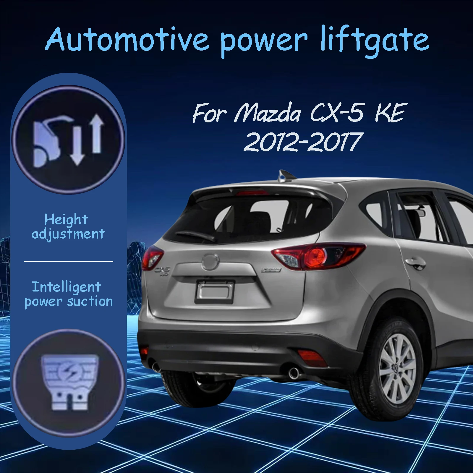 For Mazda CX-5 KE 2012-2017 Electric tailgate automatic suction locks suitable Trunk modification system
For Mazda CX-5 KE 2012-2017 Electric tailgate automatic suction locks suitable Trunk modification system
