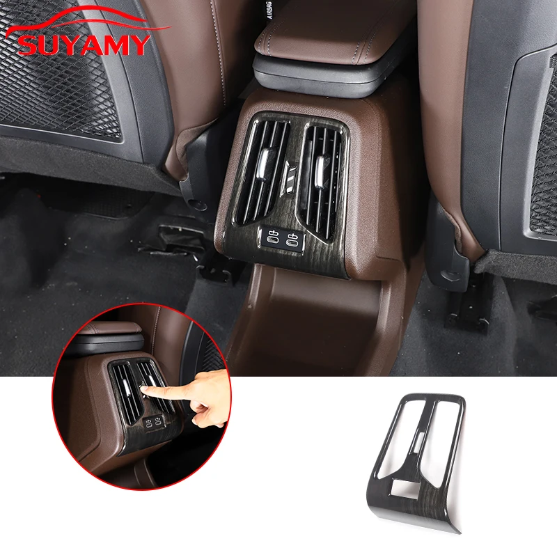 For 2023-2024 BMW X1 U11 ABS Black Wood Grain Car Rear Air Conditioning Outlet Trim Cover Sticker Car Interior Accessories
For 2023-2024 BMW X1 U11 ABS Black Wood Grain Car Rear Air Conditioning Outlet Trim Cover Sticker Car Interior Accessories